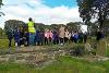 Children with staff at Tyne and Wear Building Preservation Trust