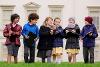 Children at an English Heritage venue