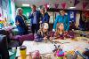 Children at a Dingy Butterflies project