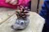 Fir cone head